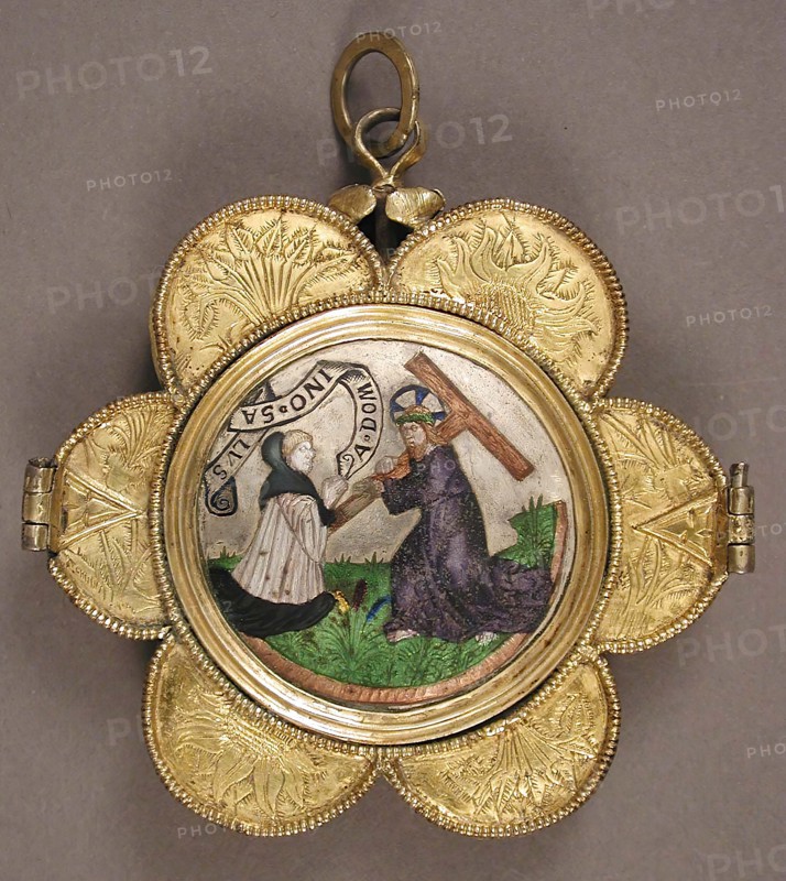 Reliquary Pendant, French, 15th century.