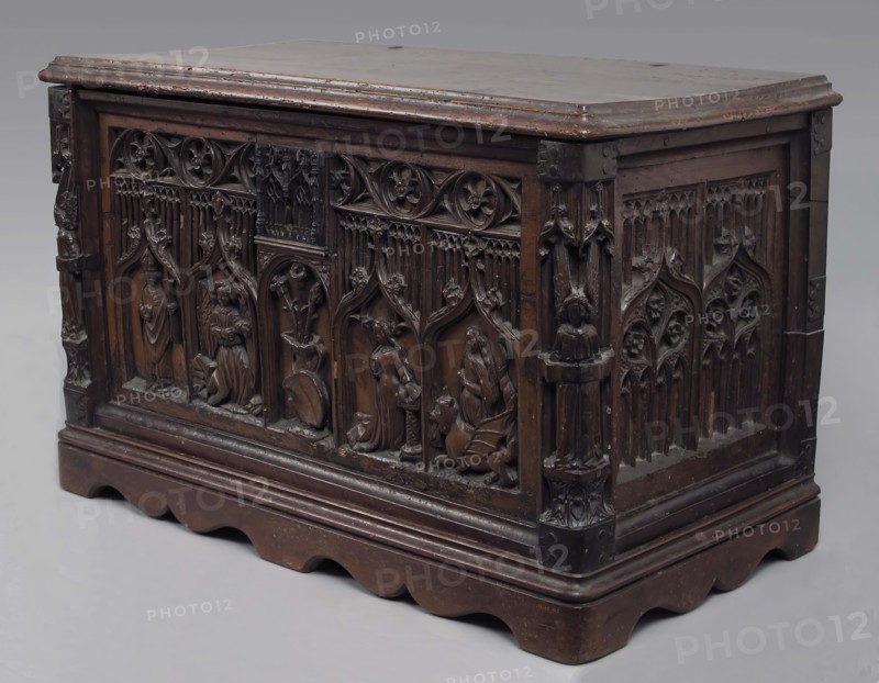 Chest, French, late 15th century.