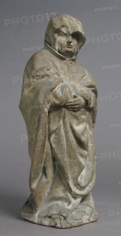 Mourner, French, mid-15th century.