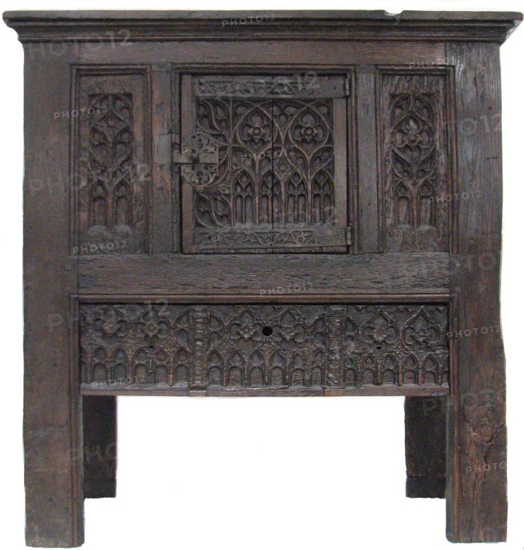 Cupboard, French, ca. 1460.