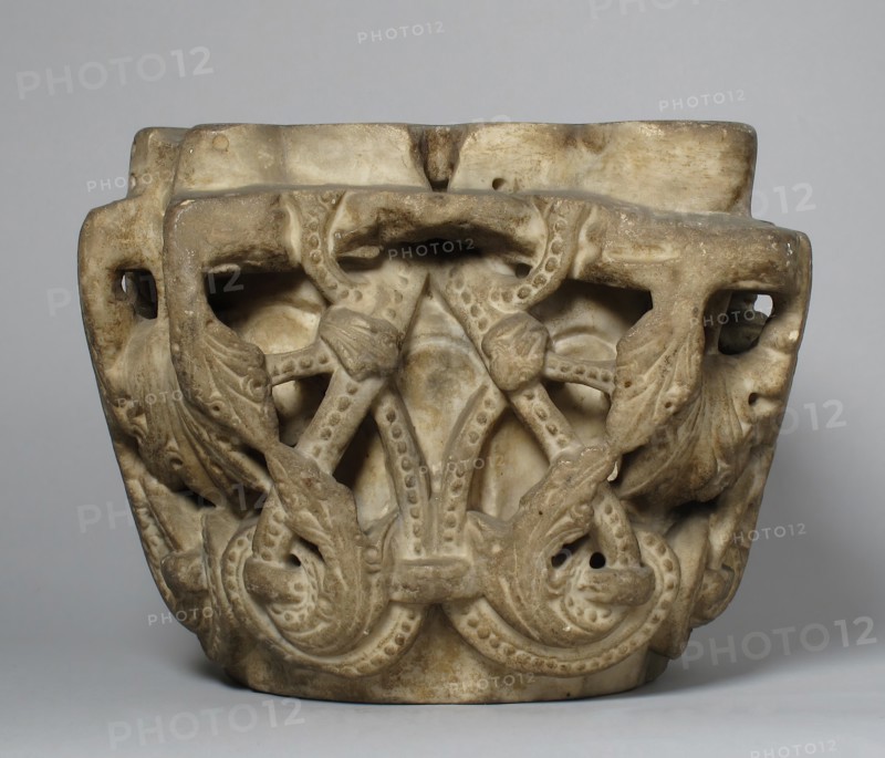 Capital, French, 12th century.