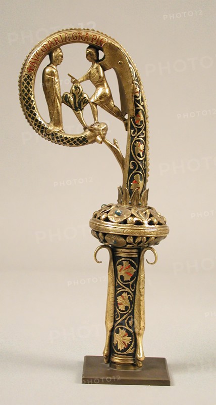 Crozier Head, French, early 20th century (original dated 13th century).