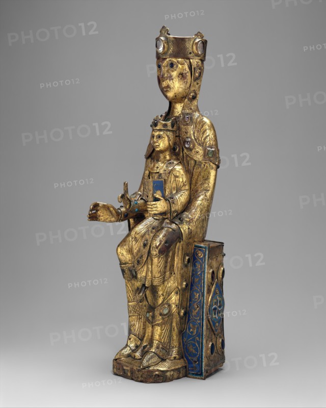 Virgin and Child, French, ca. 1200.