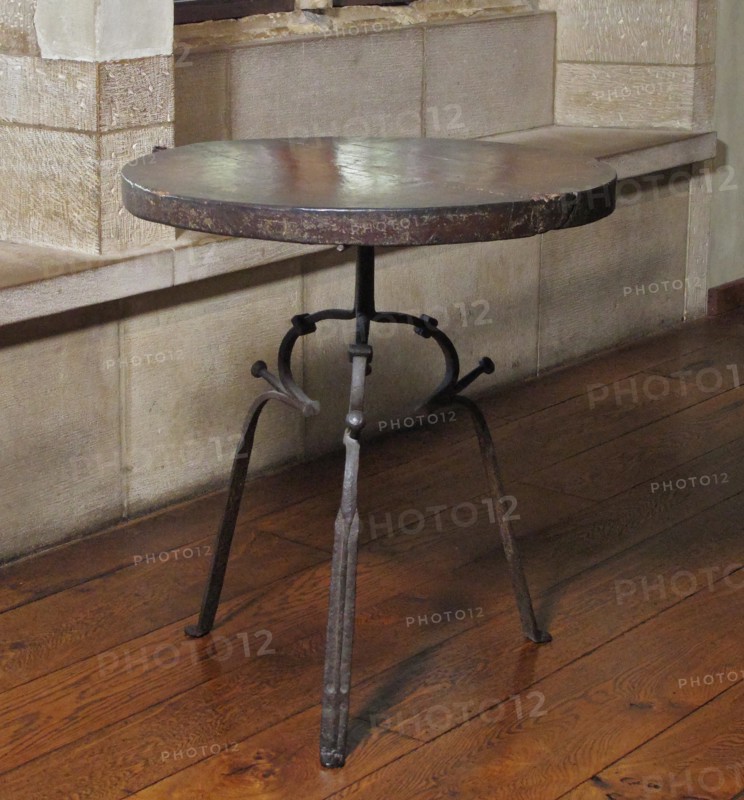 Table, French, 15th century.