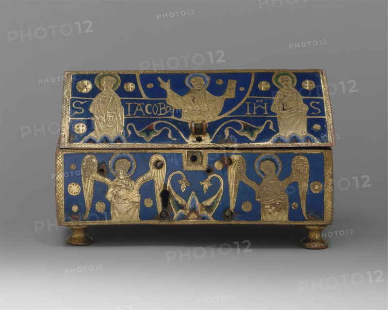 Reliquary, French, ca. 1200-1220.