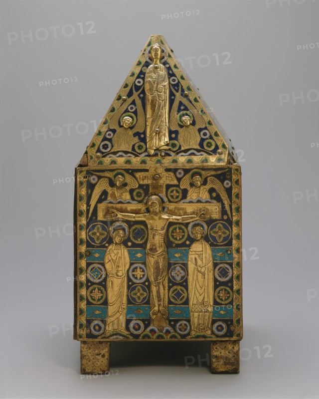 Tabernacle, French, ca. 1200-1210.