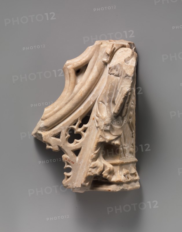 Architectural Fragment, French, ca. 1375-1425.
