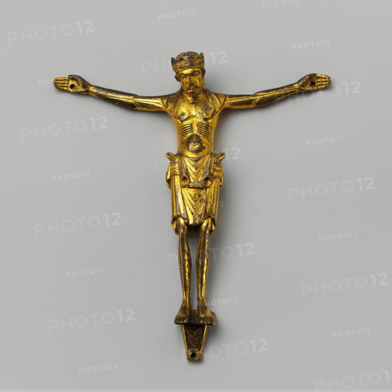Crucified Christ, French, ca. 1150.