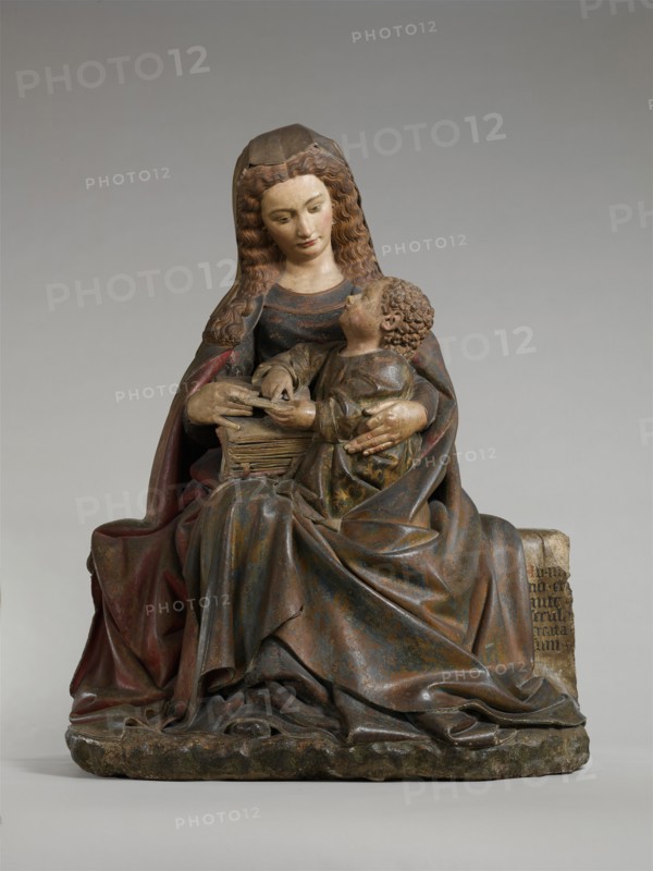Virgin and Child, French, ca. 1415-17.