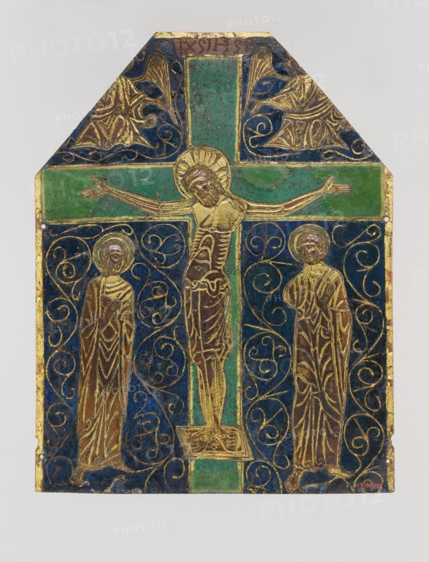 Plaque with the Crucifixion, French, 13th century.