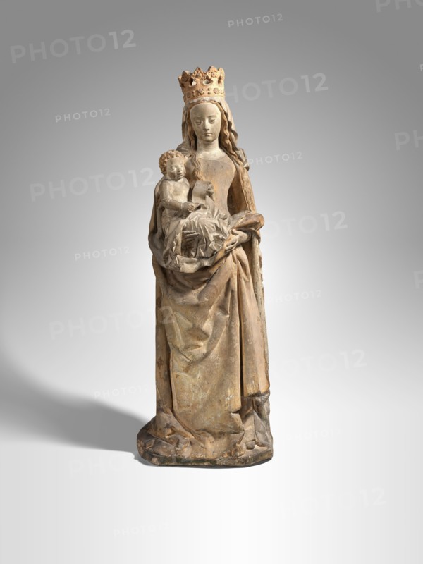 Virgin and Child, French, 15th century.