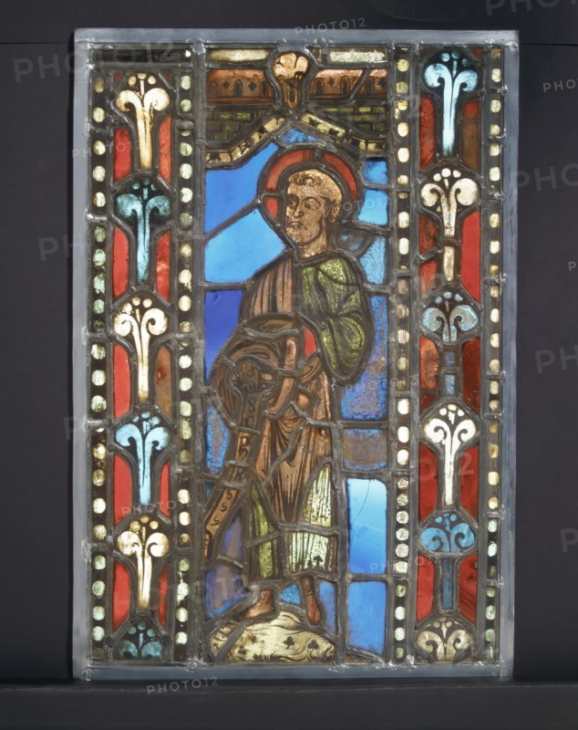 Figure of Saint, French, ca. 1245.