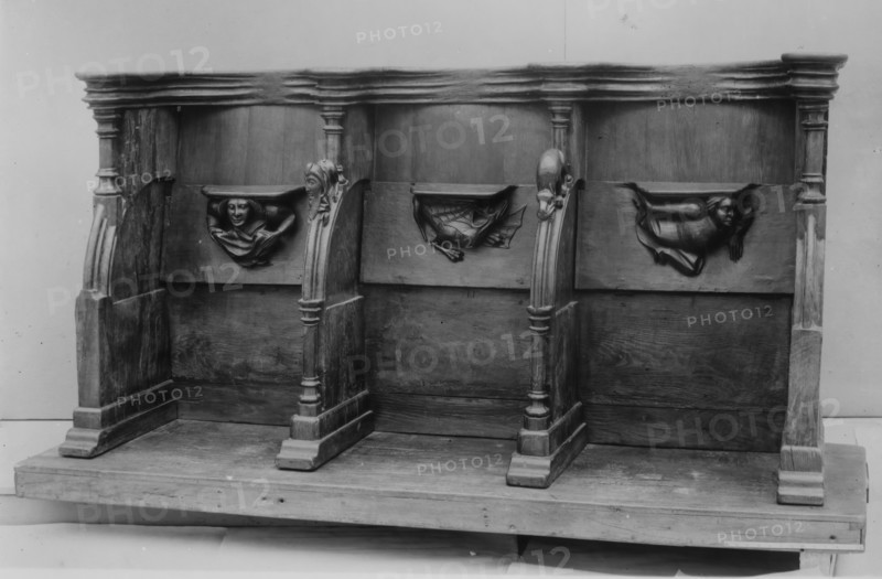 Choir Stall, French, 15th century.