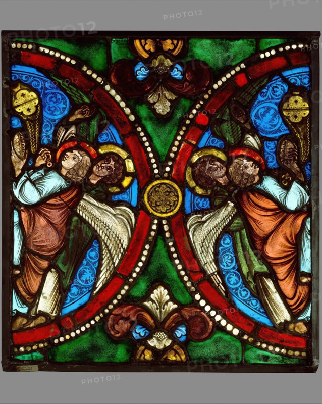 Angels Swinging Censers, French, ca. 1170.