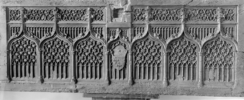 Chest Front, French, 15th century.