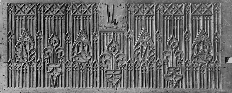 Chest Front, French, 15th century.
