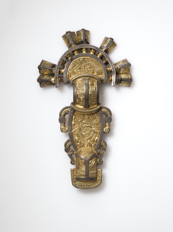 Bow Brooch, Langobardic, late 6th-early 7th century.