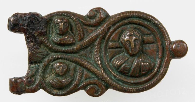 Belt Plate of Buckle, Langobardic, 6th century.