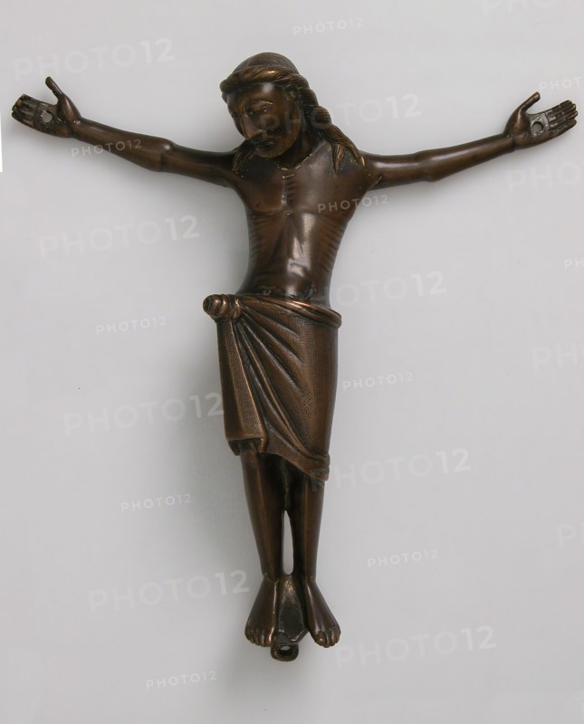 Crucified Christ, Mosan or Rhenish, third quarter 12th century.