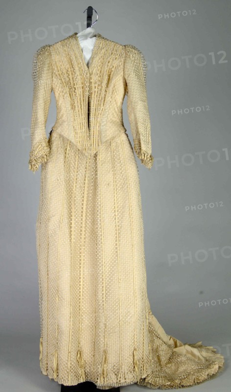 Afternoon dress, American, 1888.