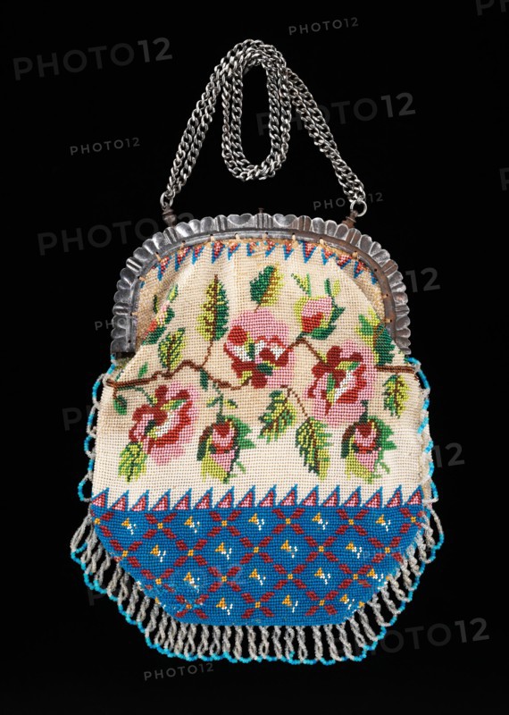 Bag, American, third quarter 19th century.