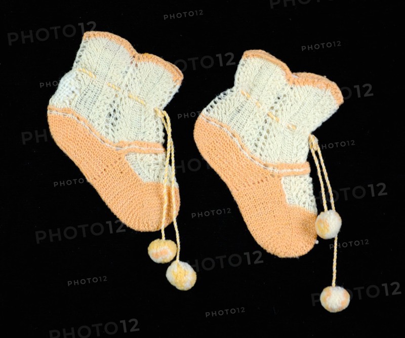 Bootees, American, 1840-60.
