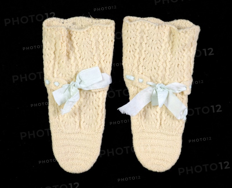 Bootees, American, 1840-60.