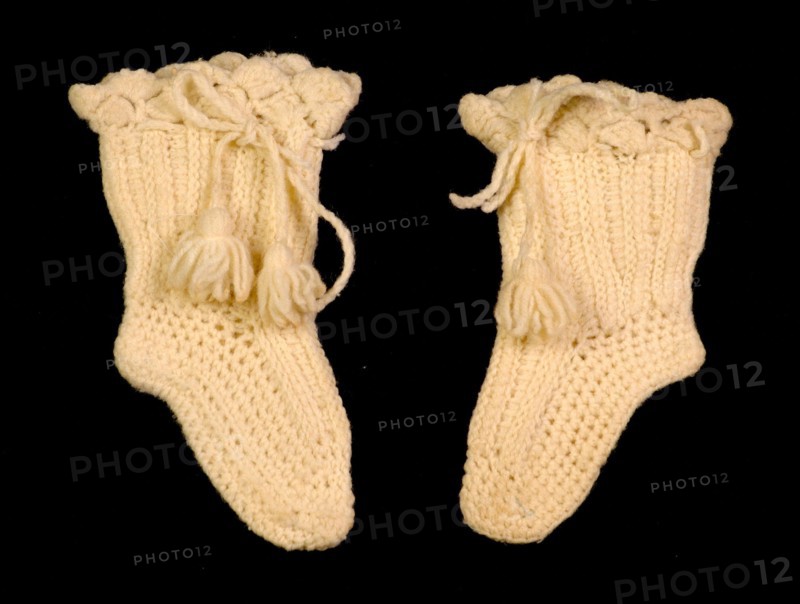Bootees, American, 1870-80.