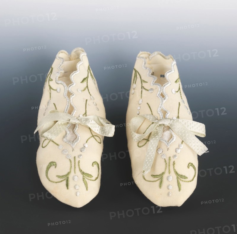 Bootees, American, 1870-90.