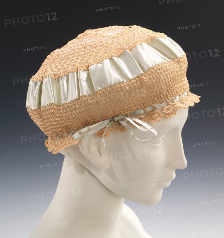 Boudoir cap, American, ca. 1895.