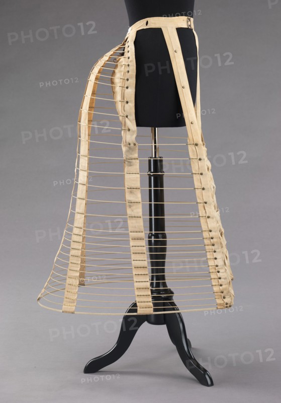 Bustle, American, ca. 1885.