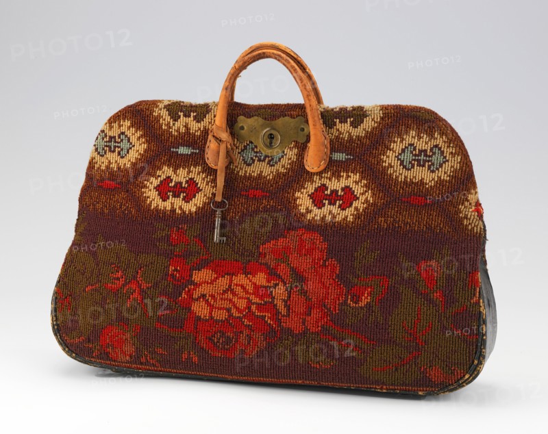 Carpetbag, American, ca. 1860.