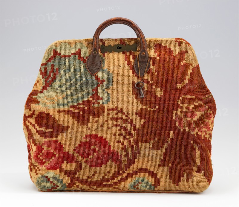 Carpetbag, American, ca. 1865.