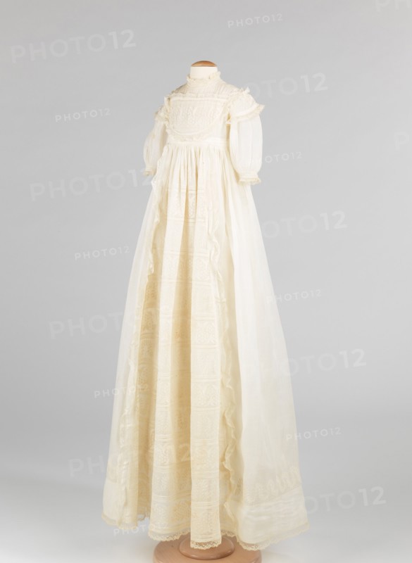 Christening dress, American, 1868.