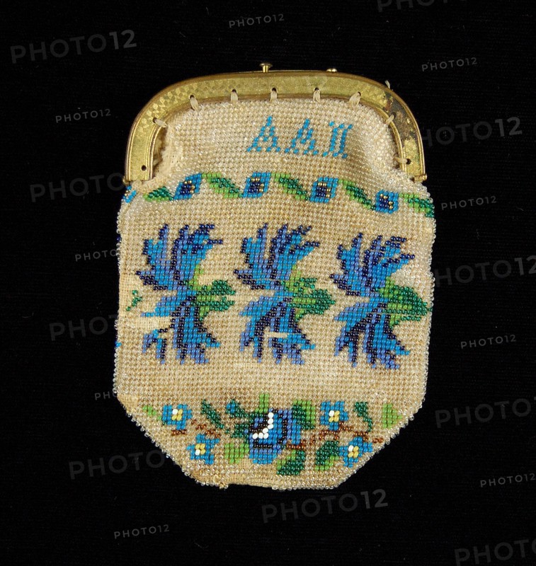 Coin purse, American, 1837.