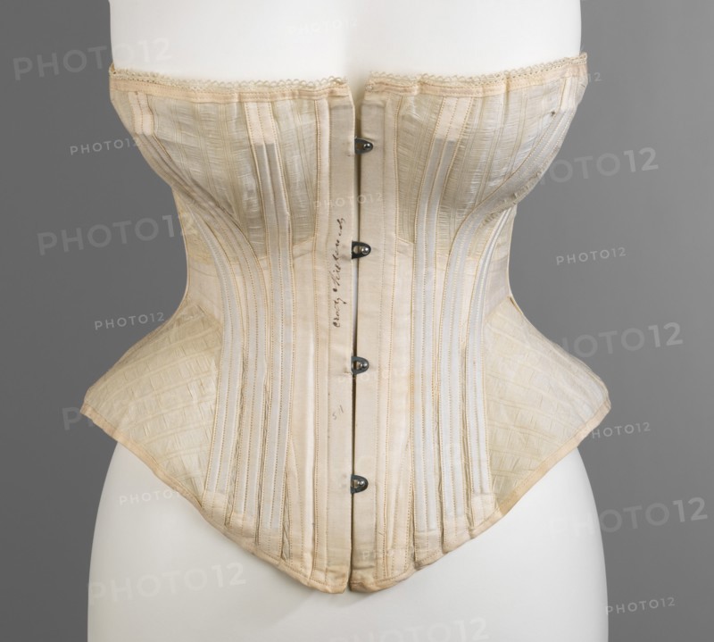 Corset, American, ca. 1872.