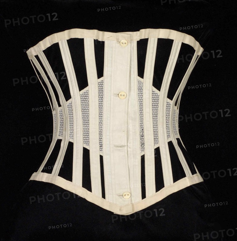 Corset, American, ca. 1872.