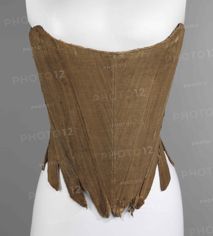 Corset, American, first quarter 18th century.