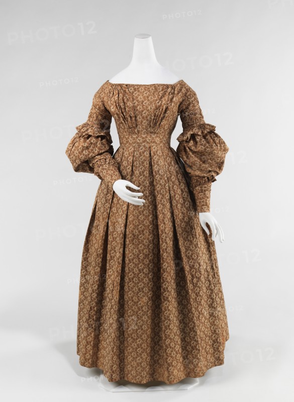 Dress, American, 1837-39.
