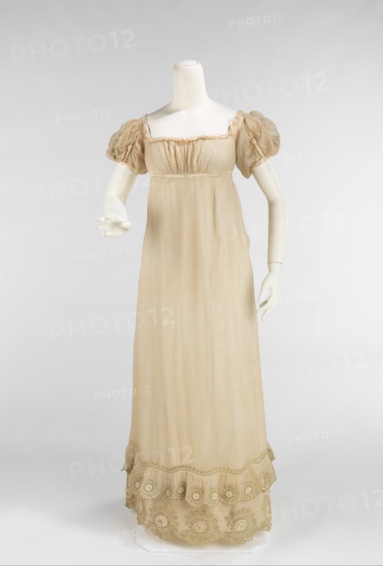 Dress, American, ca. 1810.