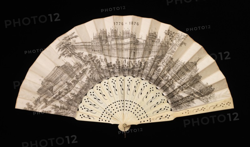 Fan, American, 1876.