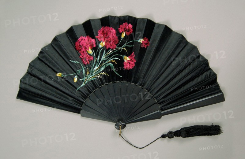 Fan, American, ca. 1885.