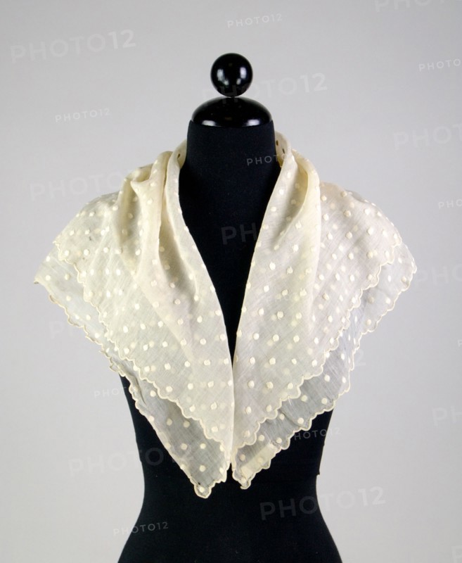 Fichu, American, 1820-40.