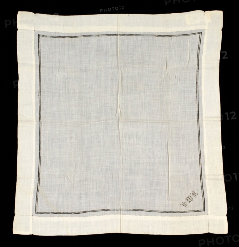 Handkerchief, American, third quarter 19th century.