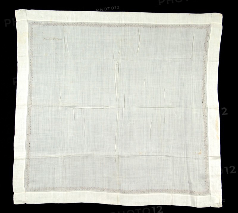 Handkerchief, American, third quarter 19th century.