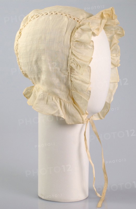 Nightcap, American, ca. 1850.