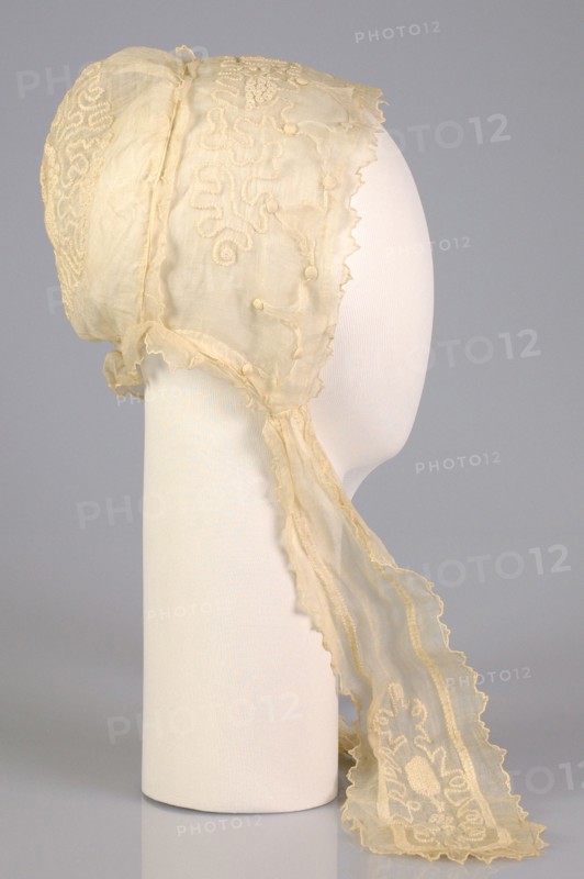 Nightcap, American, ca. 1850.