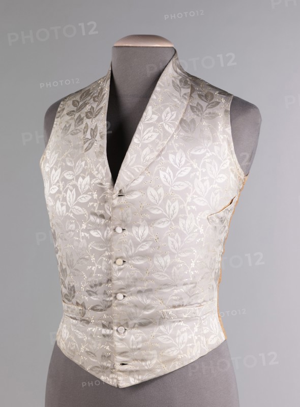 Wedding vest, American, third quarter 19th century.