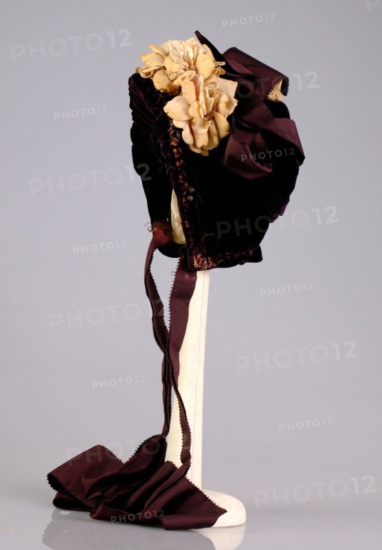 Bonnet, French, ca. 1880.