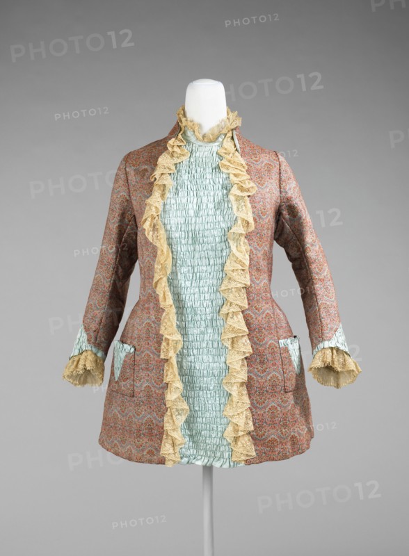 Dressing jacket, French, ca. 1885.